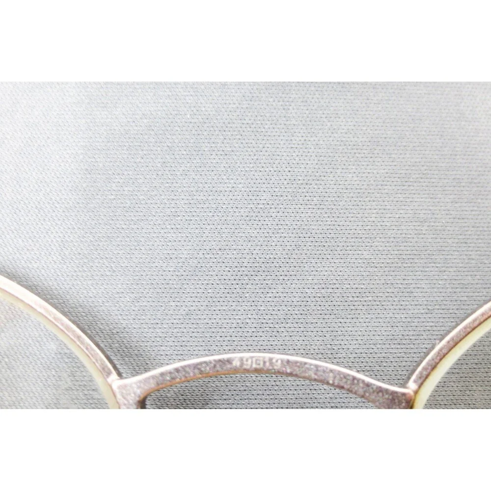 Giorgio Armani 132 750 Bronze Metal Round Eyeglasses Frames Italy 49-19-135